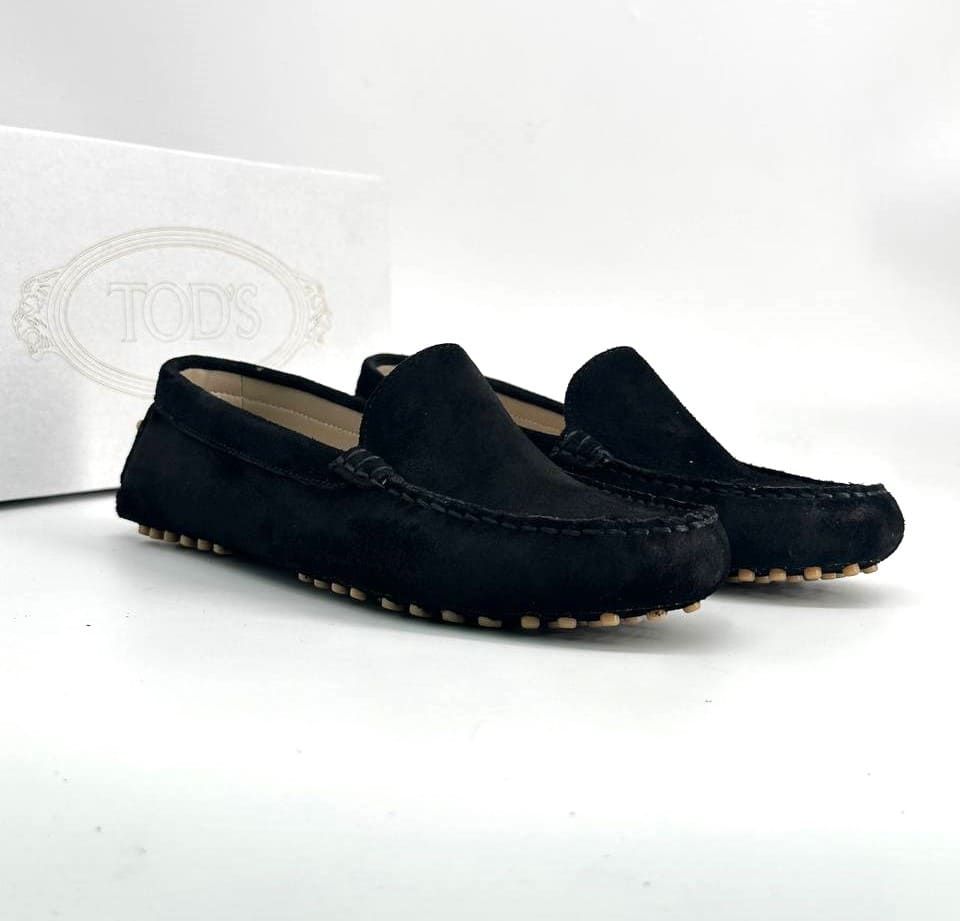 Mocassin Tod's Gommino Daim NOIR