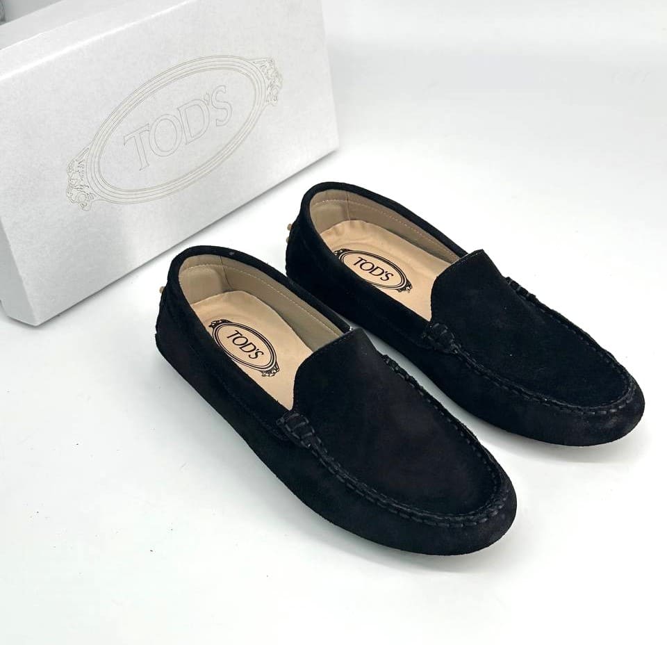 Mocassin Tod's Gommino Daim NOIR