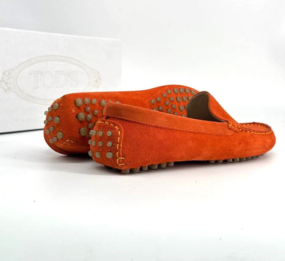 Mocassin Tod's Gommino Daim Orange