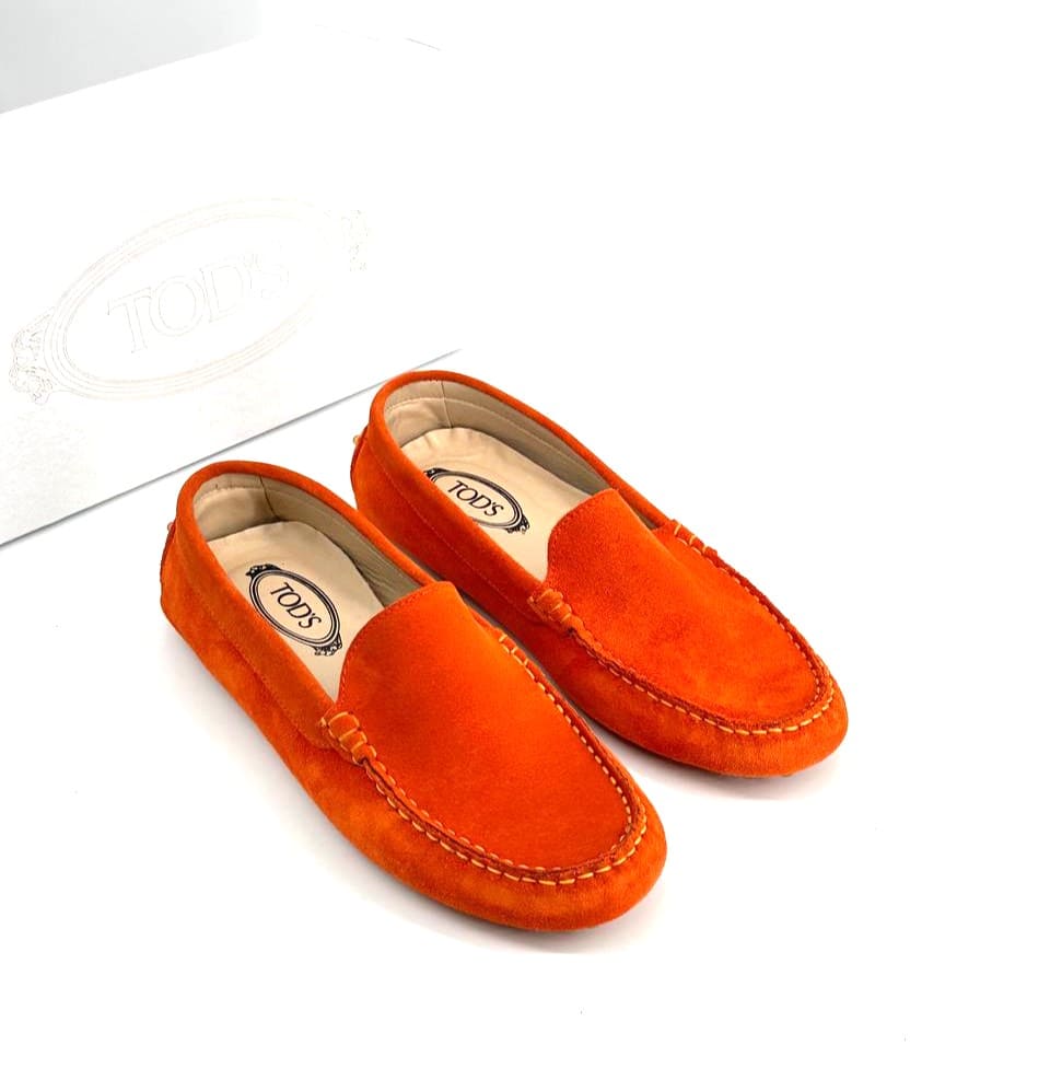 Mocassin Tod's Gommino Daim Orange